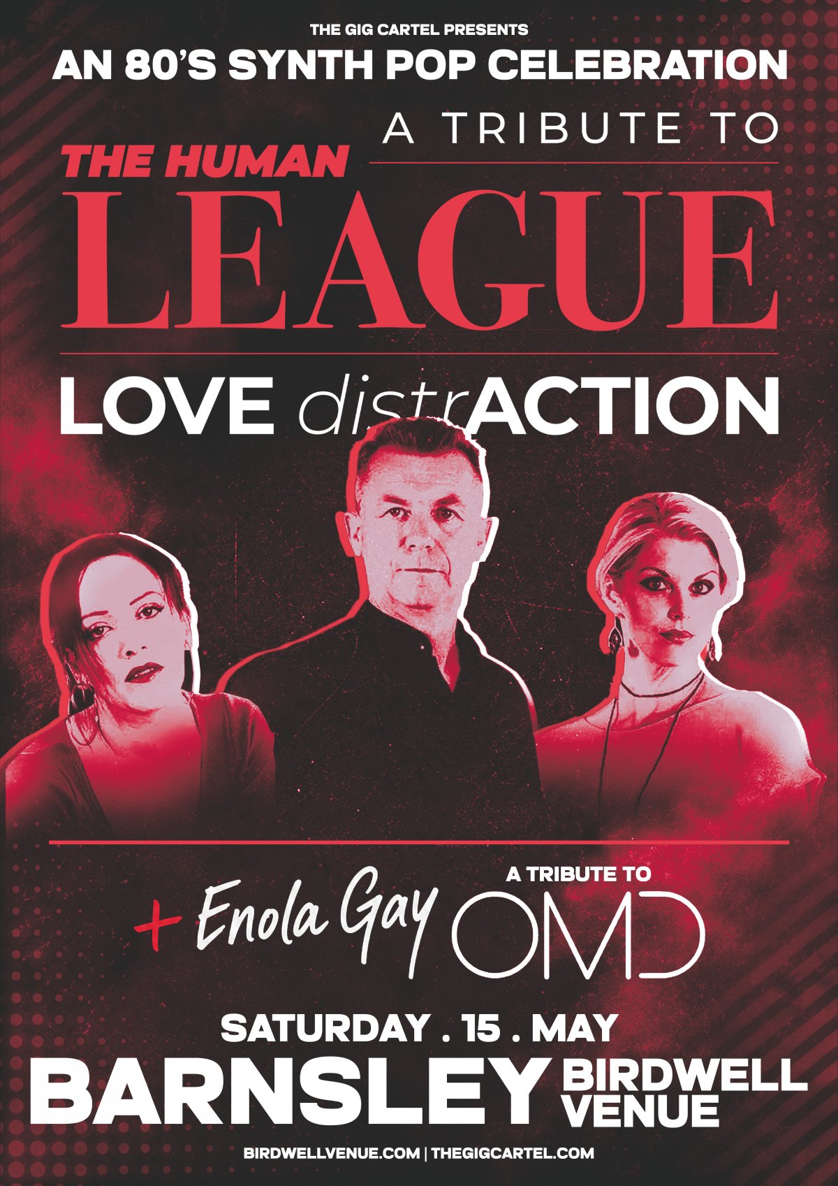Love Distraction - A Tribute To The Human League + Enola Gay