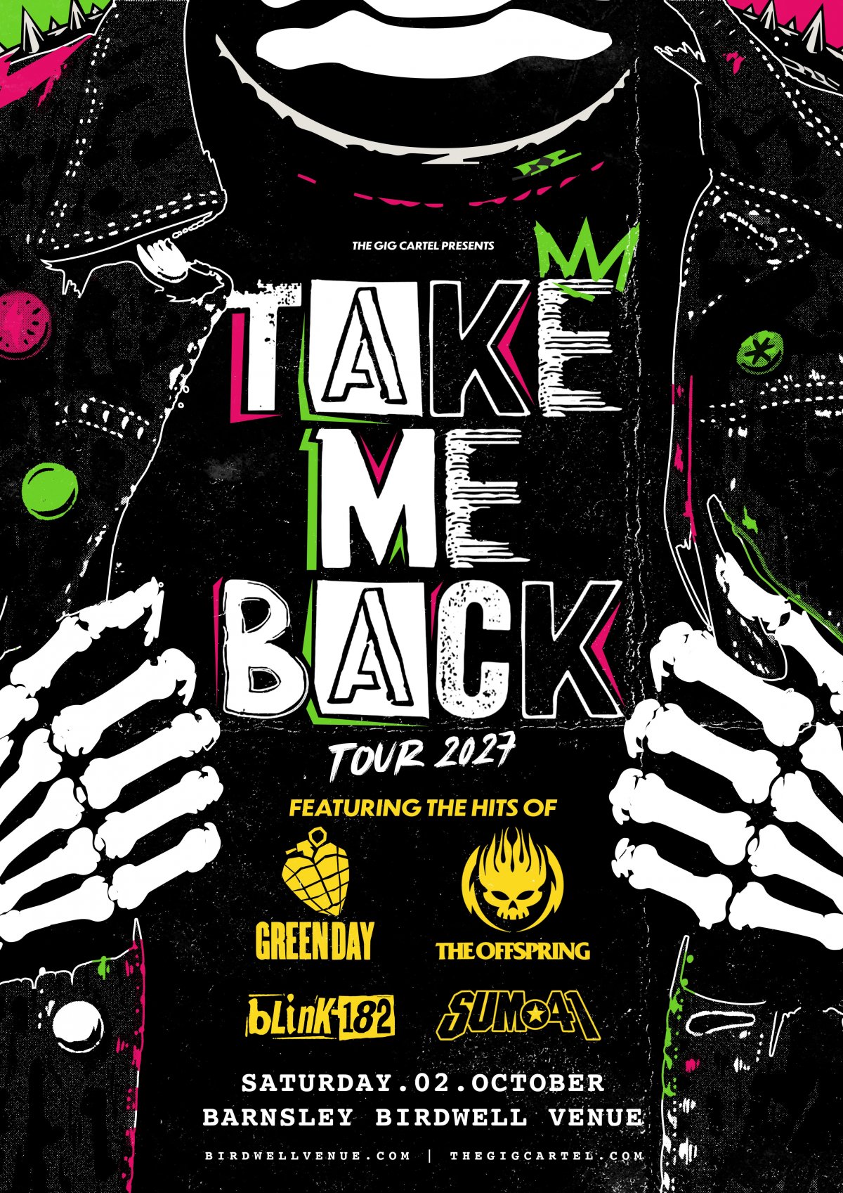 Take Me Back Tour with Green 182, The Offspin and Some 41